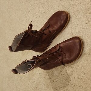 Aintap handmade barefoot leather boots sz EU 39